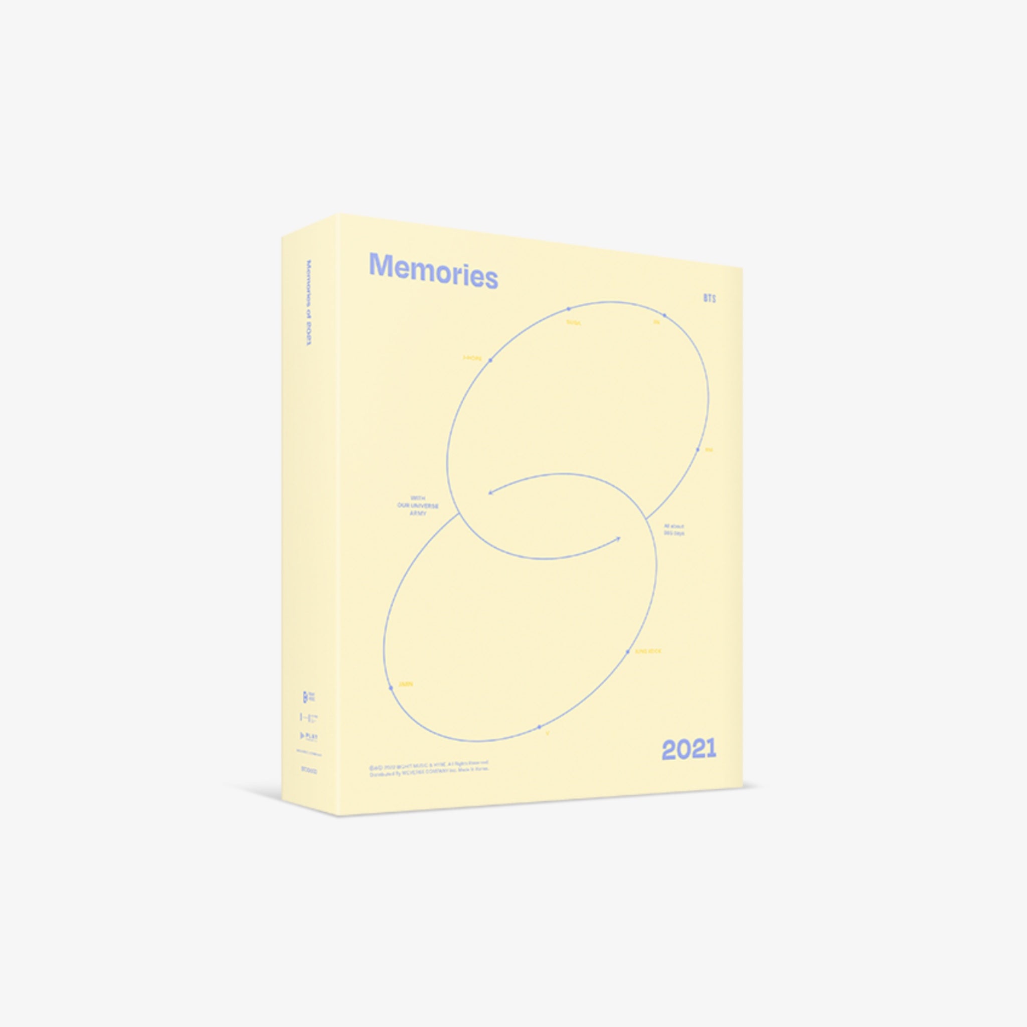 BTS - MEMORIES OF 2021 DVD PACKAGE [DIGTAL CODE VER] – Bora Clover