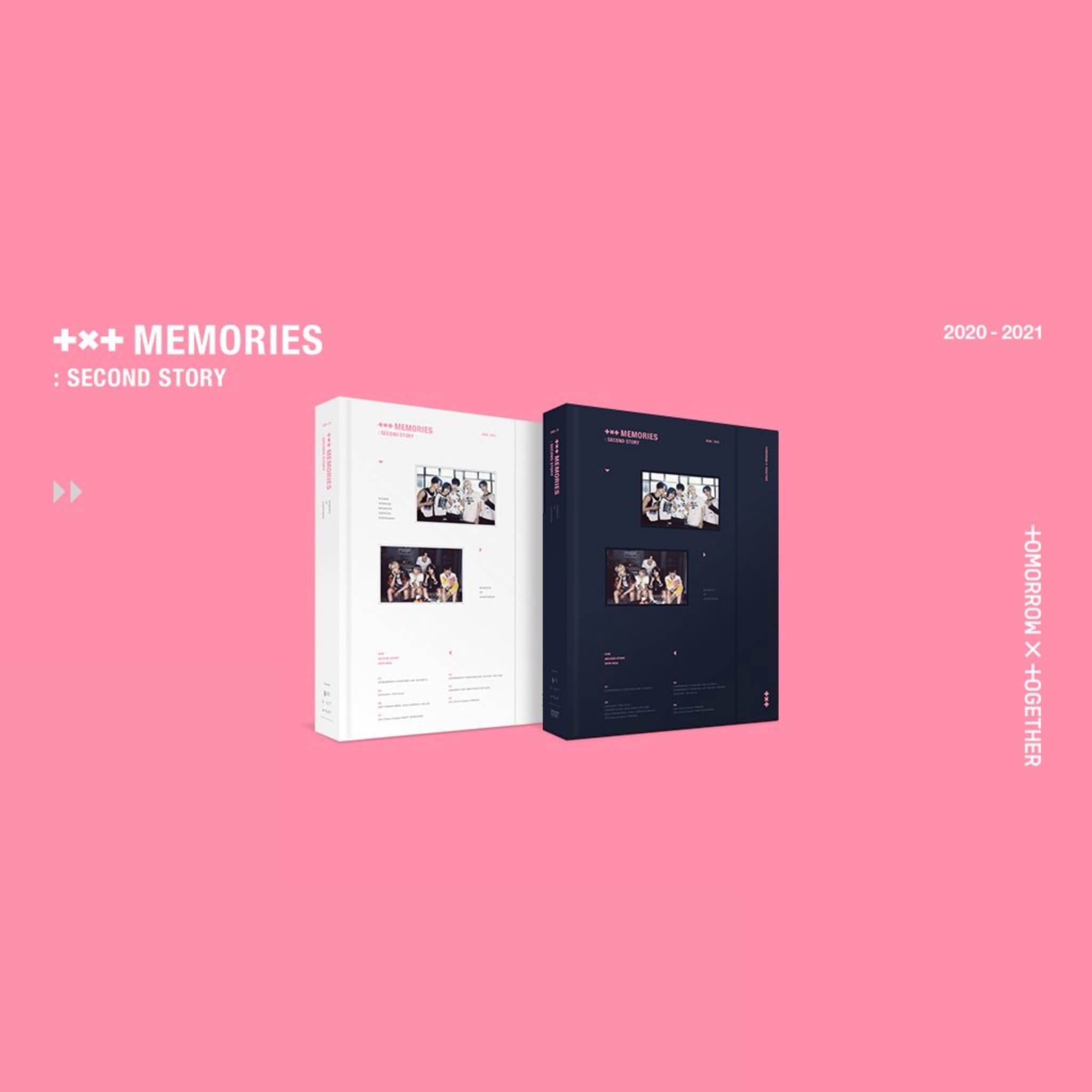 TXT - MEMORIES : SECOND STORY DVD + DIGITAL CODE – Bora Clover