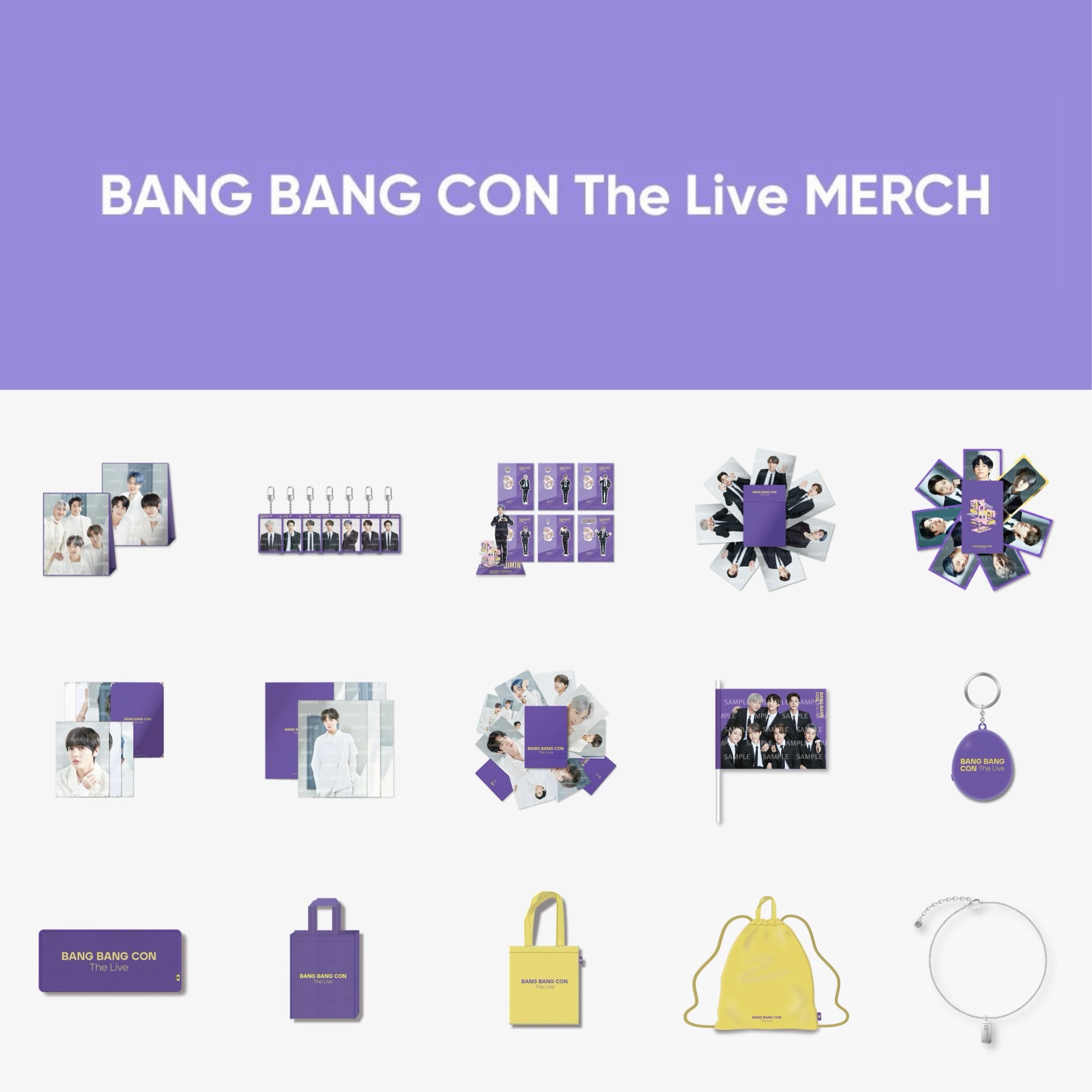 BTS - BANG BANG CON THE LIVE OFFICIAL MERCH – Bora Clover