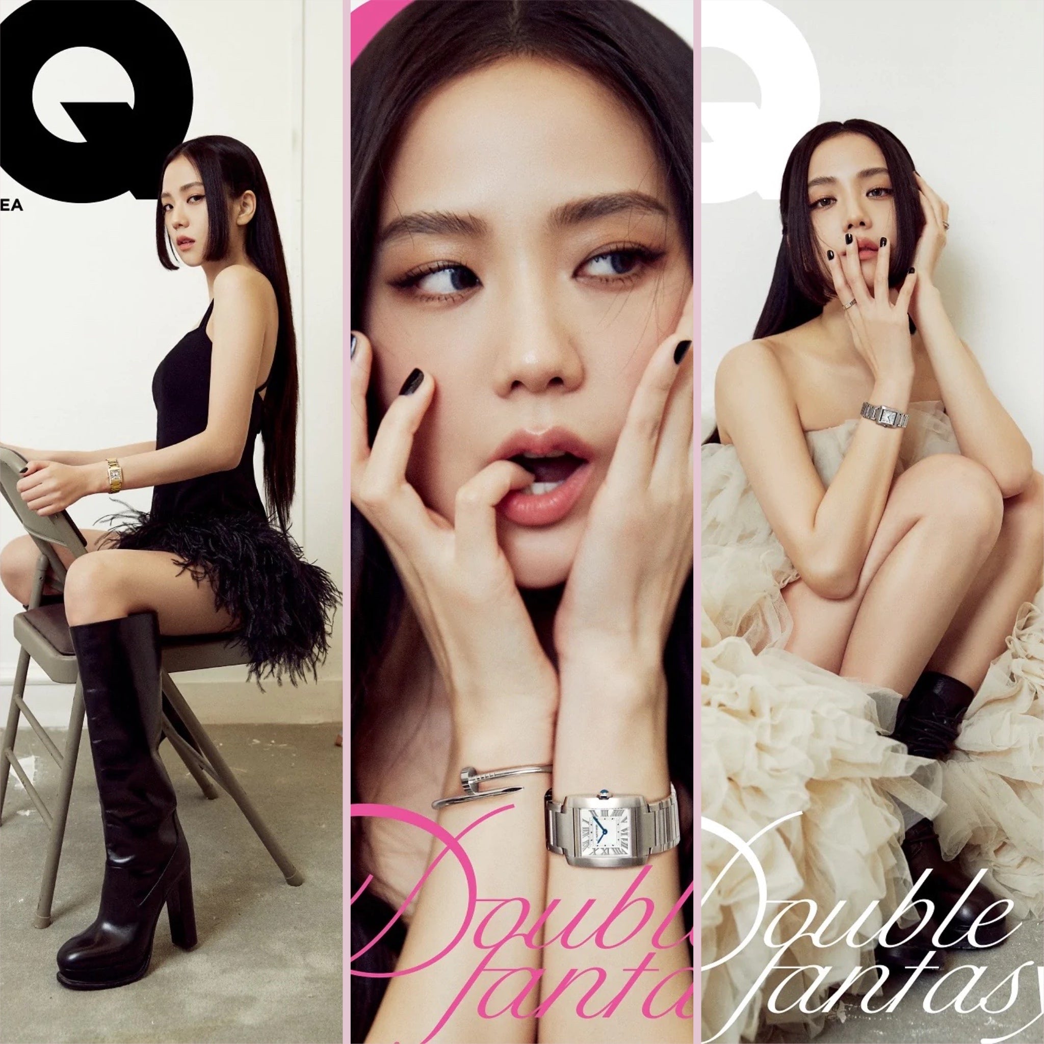 Korean Magazine Vogue Korea Feb. 2023 Cover: BLACKPINK Jennie Type C