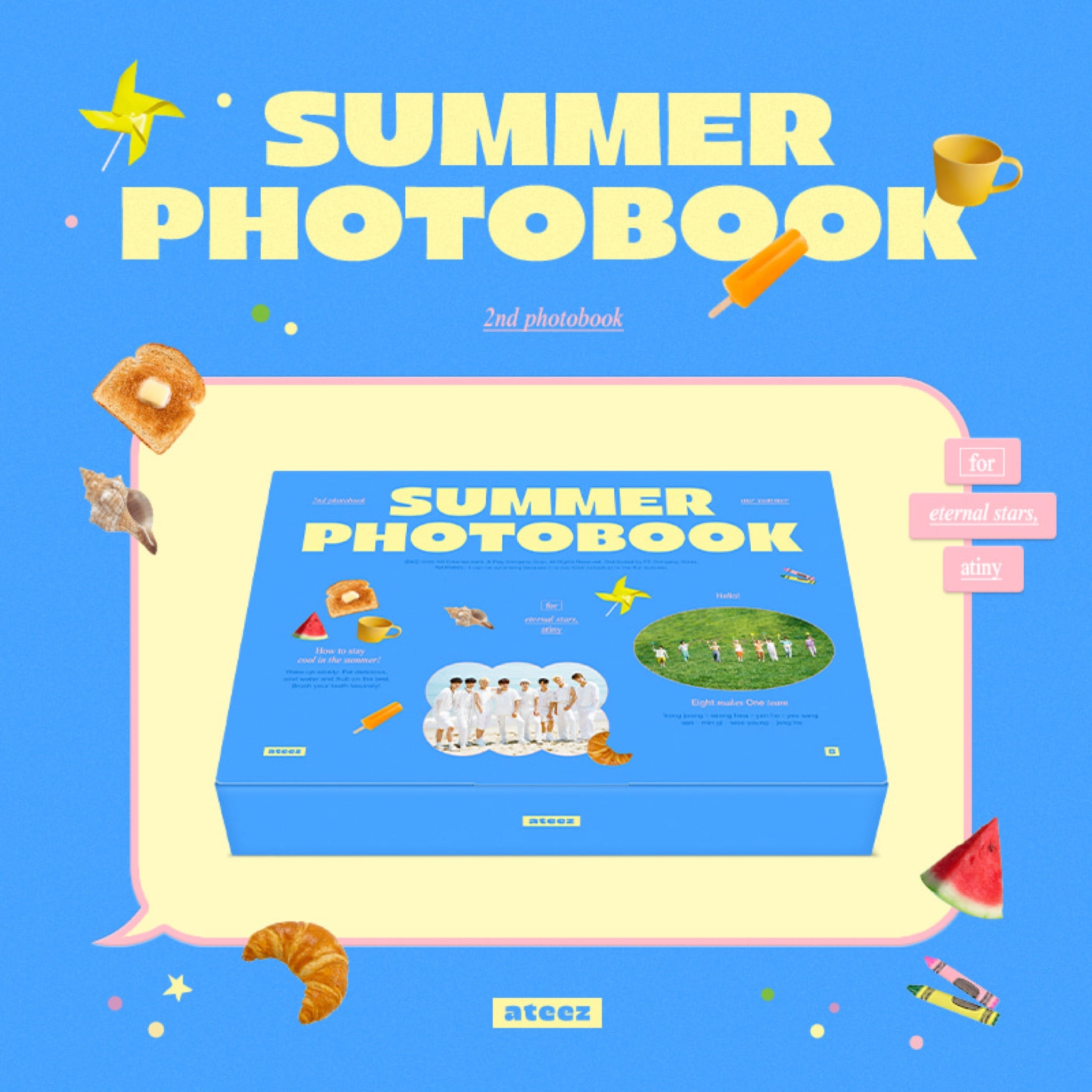 ATEEZ SUMMER PHOTO BOOK - ミュージック