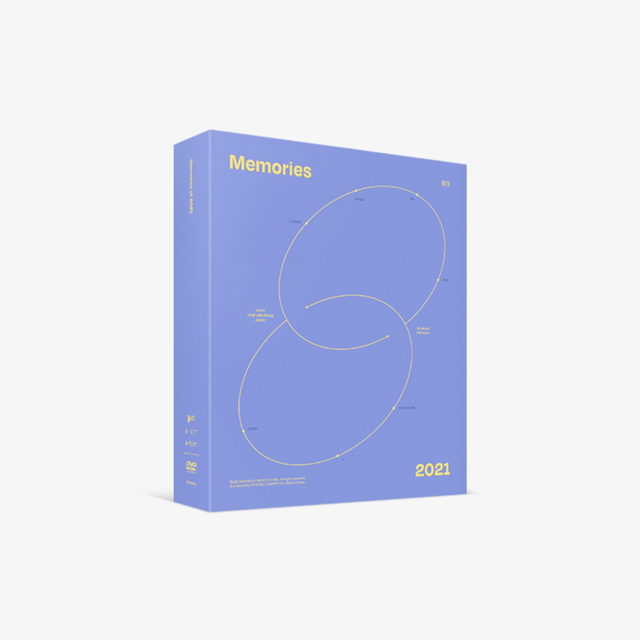 BTS - MEMORIES OF 2021 DVD PACKAGE – Bora Clover