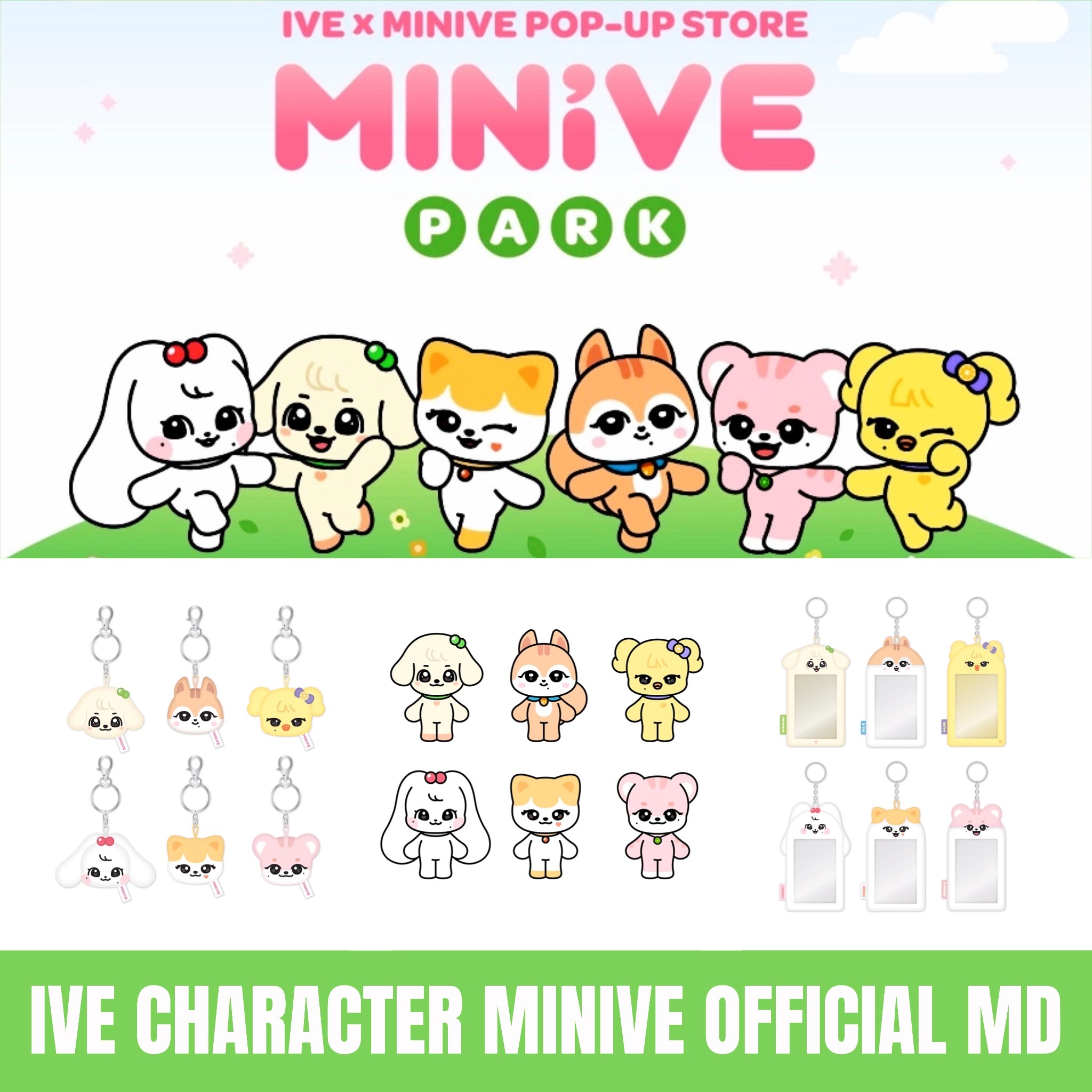 IVE - CHARACTER MINIVE OFFICIAL MD – Bora Clover