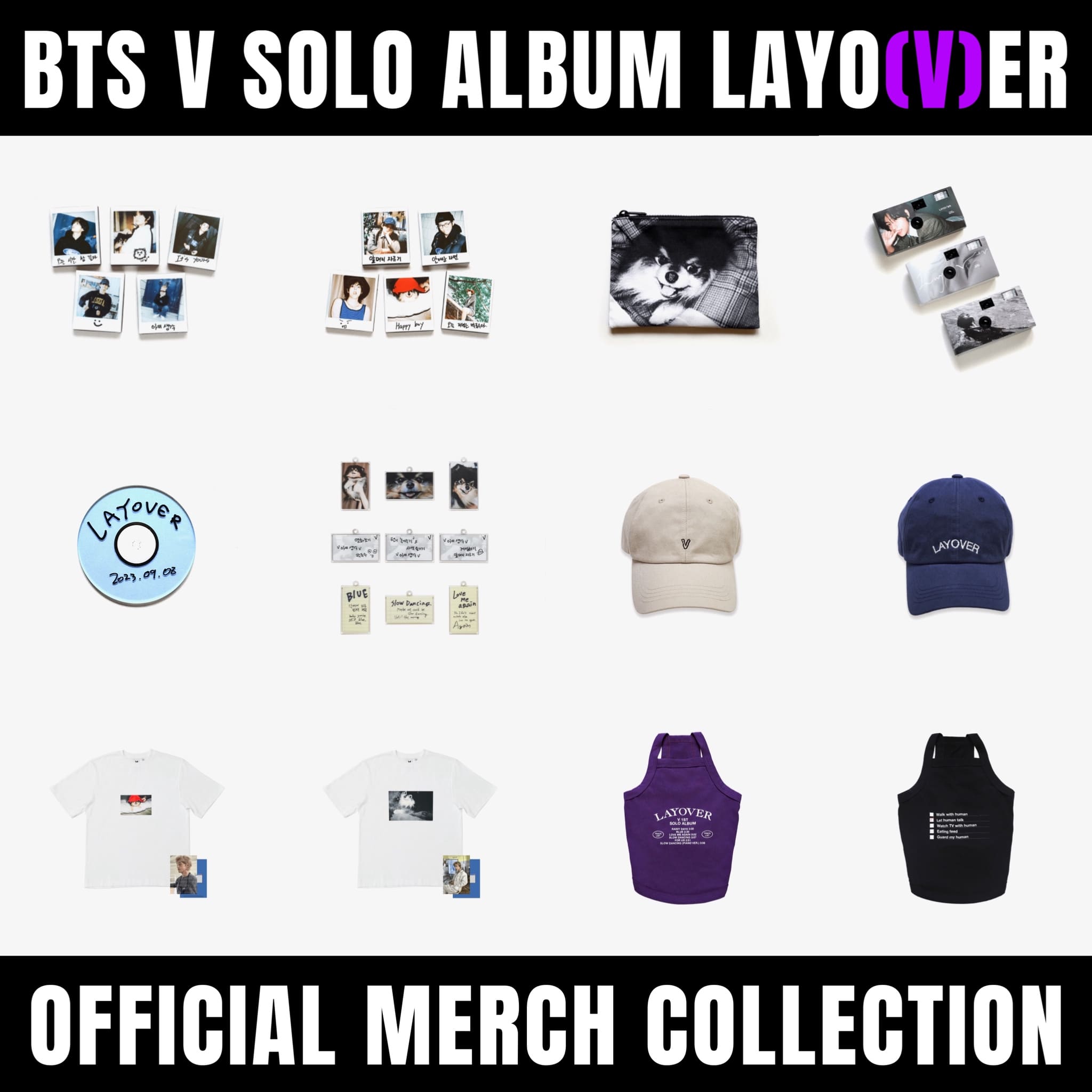 BTS' V Solo Debut Album Layover: Release Date, Track List, and
