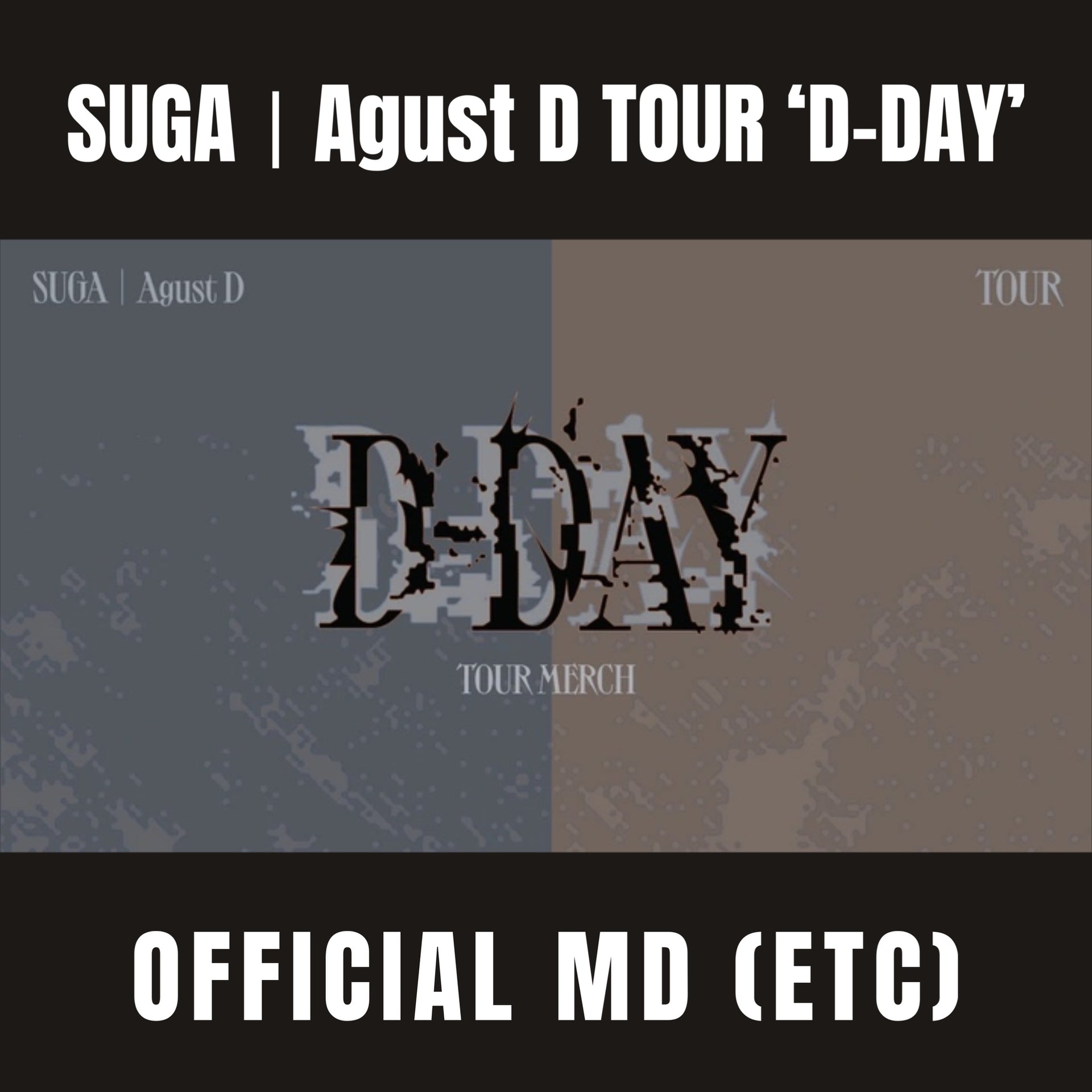 BTS SUGA(Agust D) - 'D-DAY' SOLO ALBUM LUCKY DRAW EVENT – Bora Clover