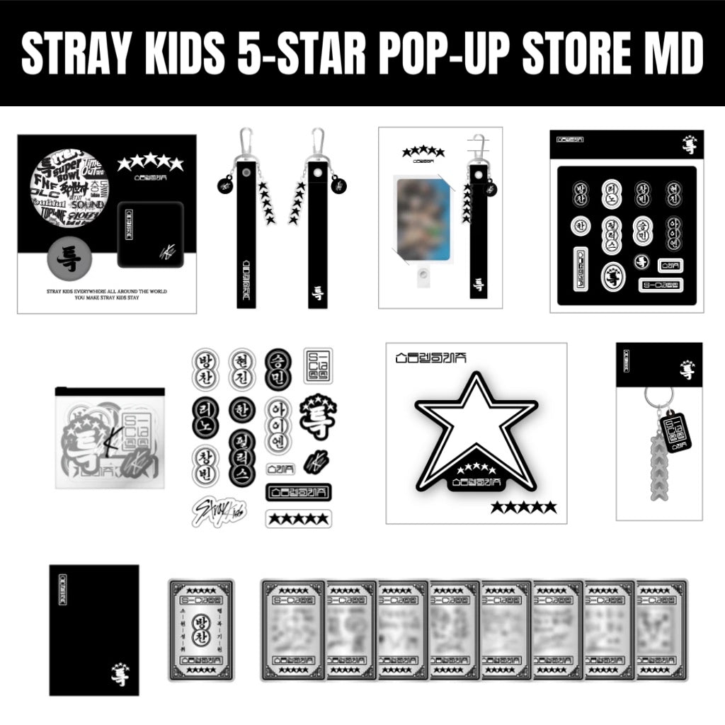 STRAY KIDS 8TH MINI ALBUM 樂-STAR HEADLINER VER. (JYP SHOP GIFT OPTION) –  Bora Clover