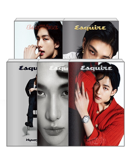 Stray Kids Hyunjin Cover Esqquire Magazine 2023 Issue (A Ver.)