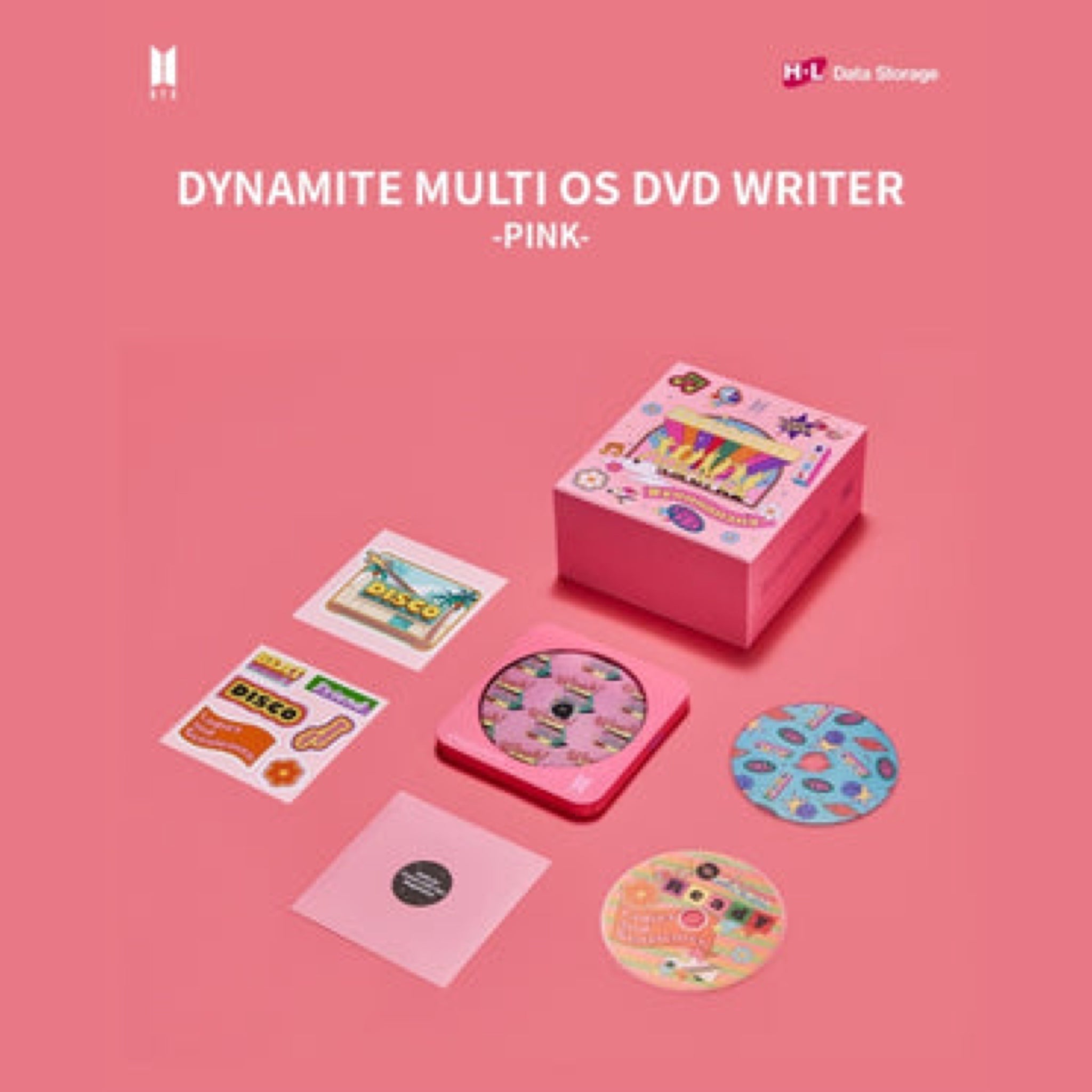 BTS - DYNAMITE MULTI OS DVD WRITER – Bora Clover