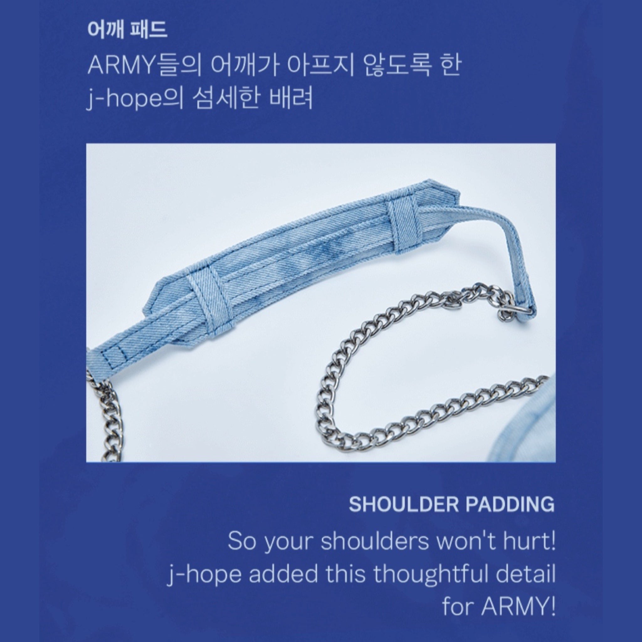 BTS J-Hope Side by Side Mini Bag