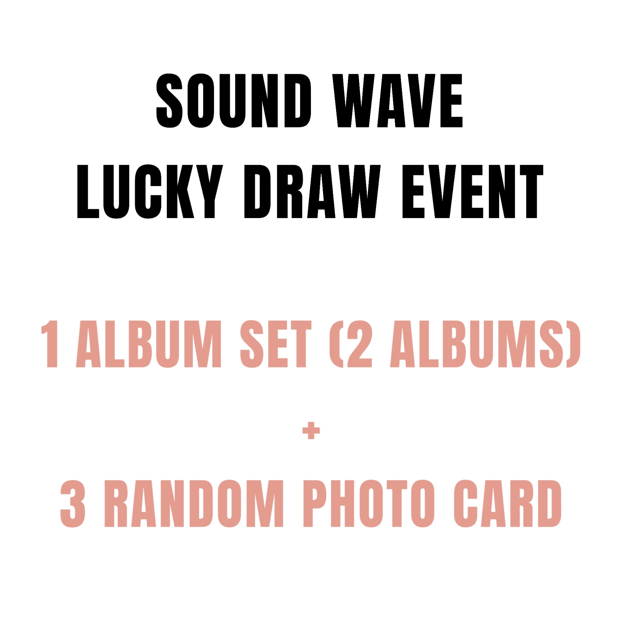 Jimin (Of BTS) FACE - [Soundwave, M2U, Powerstation] Lucky Draw Event  Photocard